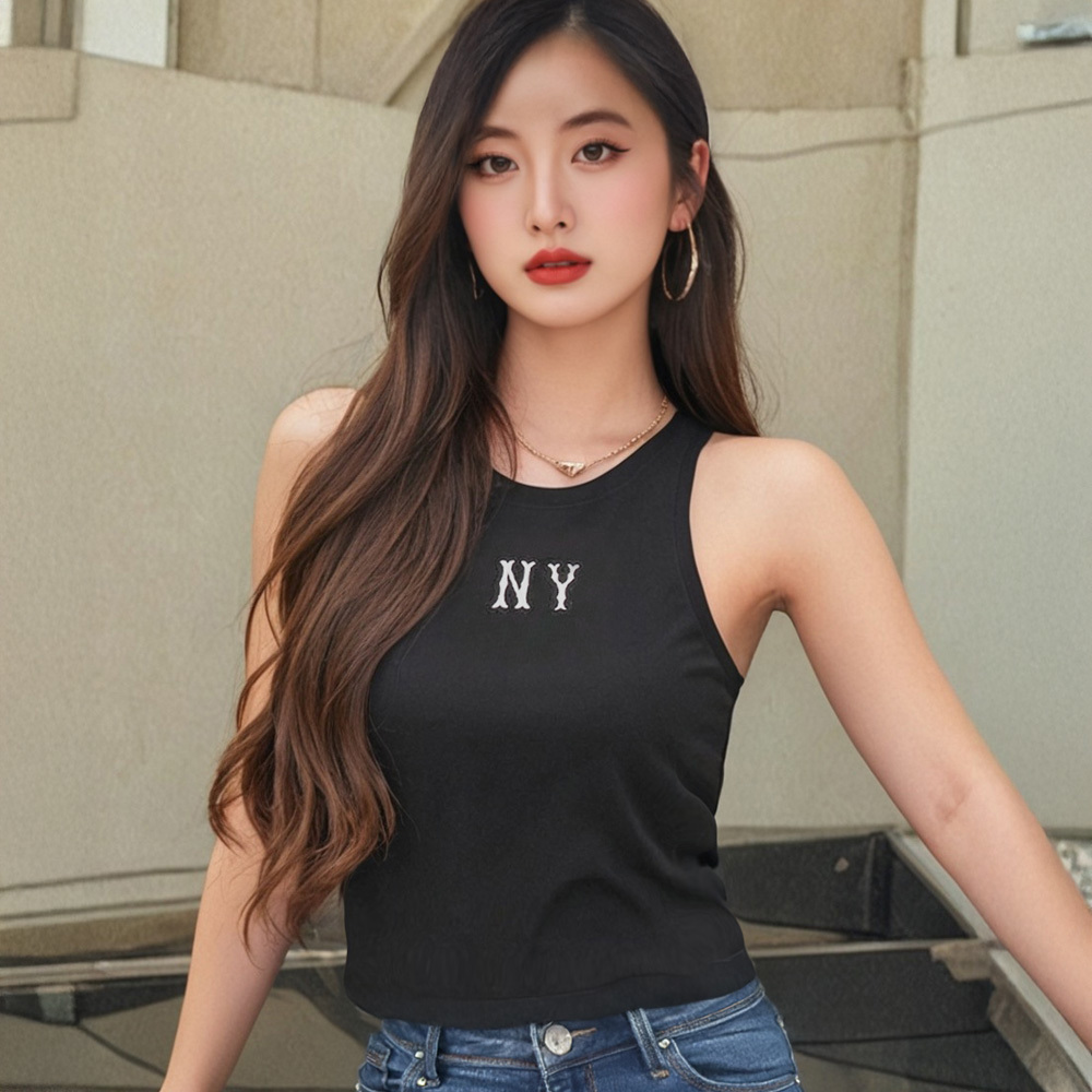 MLB 無袖 背心 紐約洋基隊 (3FTOB0154-50BKS)