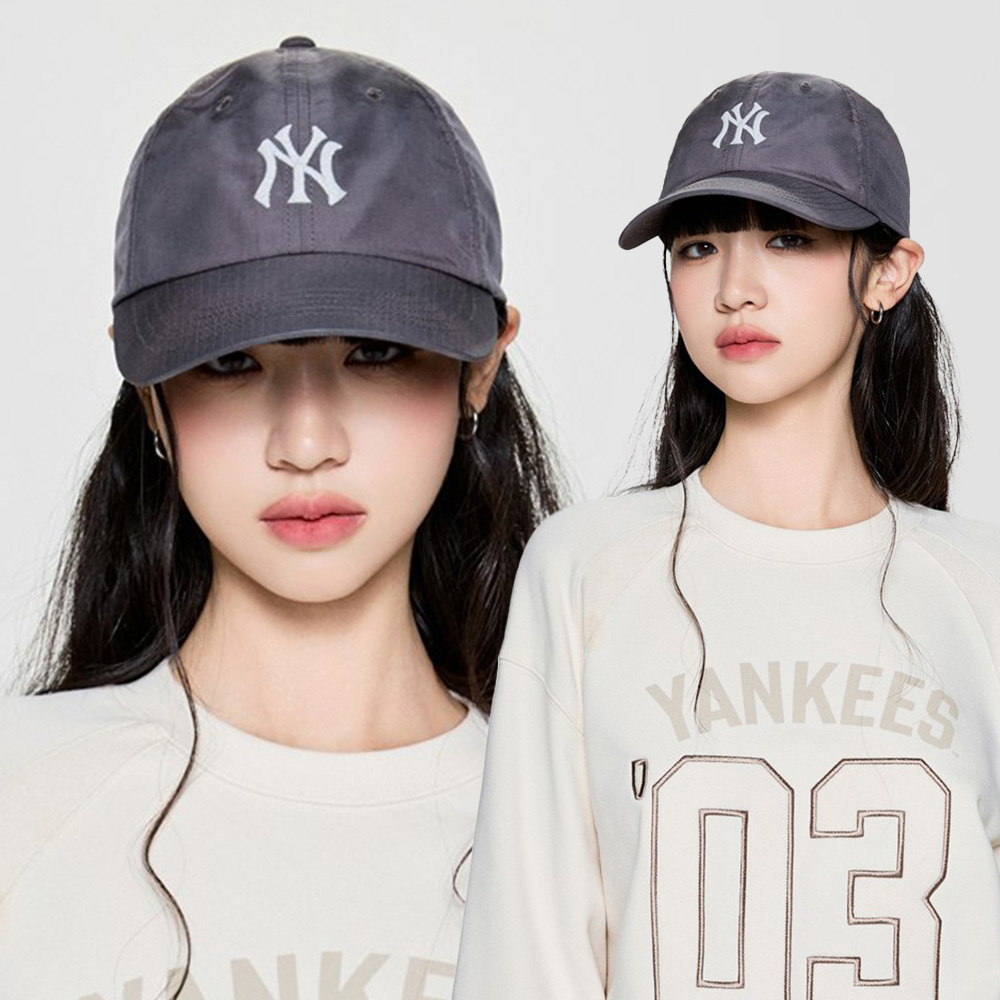 MLB 可調式軟頂棒球帽 紐約洋基隊 (3ACPB115N-50CGS)