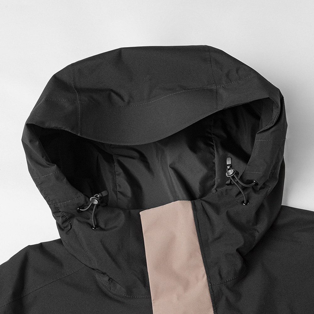 The North Face北面男款棕色DryVent防水透氣衝鋒衣｜8DX1DHL