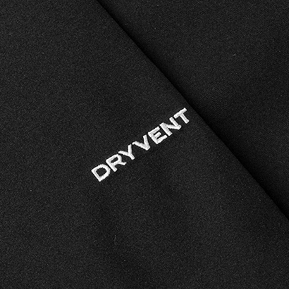 The North Face北面男款黑色DryVent防水透氣衝鋒衣｜8DX1JK3