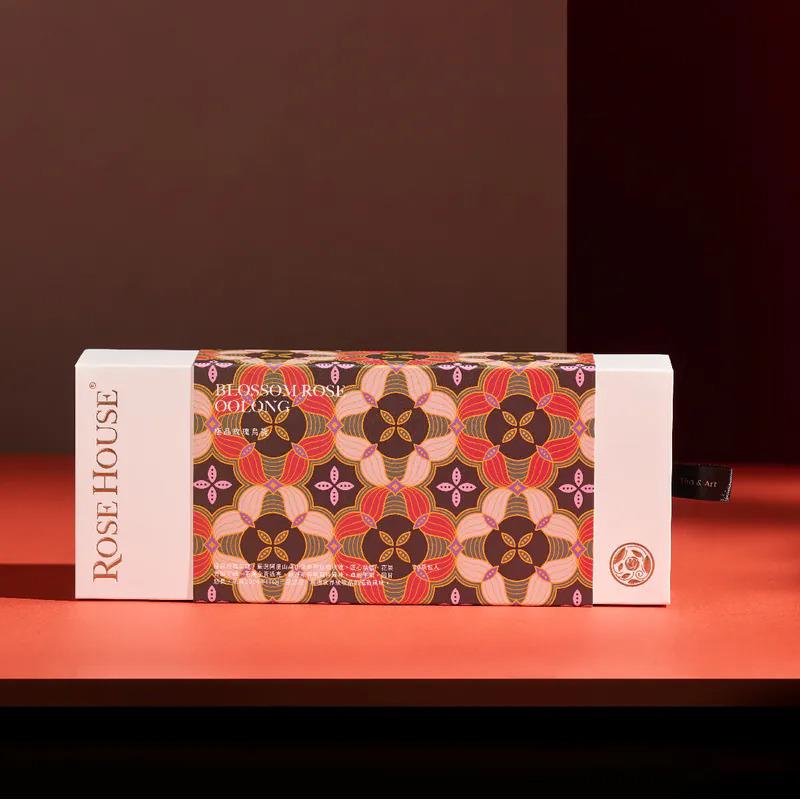 【古典玫瑰園】極品玫瑰烏龍茶 | Blossom Rose Oolong | 精品立體茶包盒 (10包入)