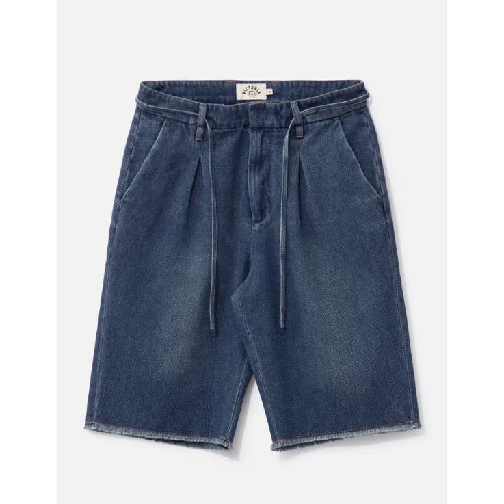 【VICTORIA】滑板神褲 深藍 - HUGO CHINO SHORT DENIM