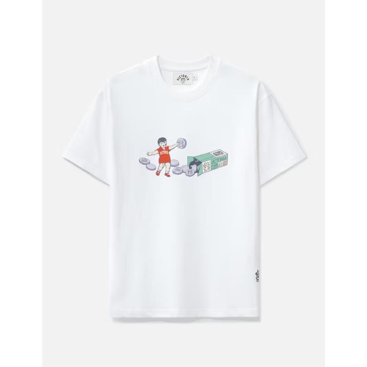 【VICTORIA】短T 白 - PAINKILLER S/S TEE