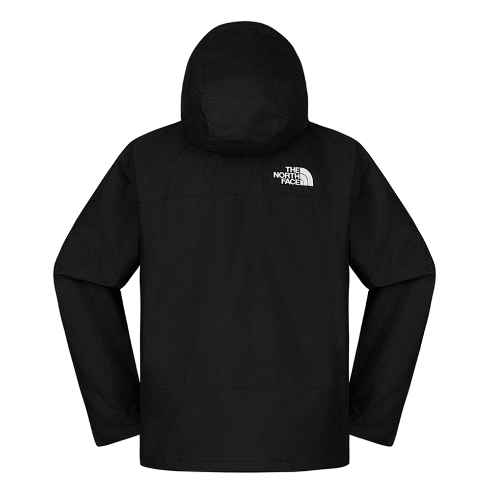 The North Face北面男款黑色DryVent防水透氣衝鋒衣｜8FZMJK3