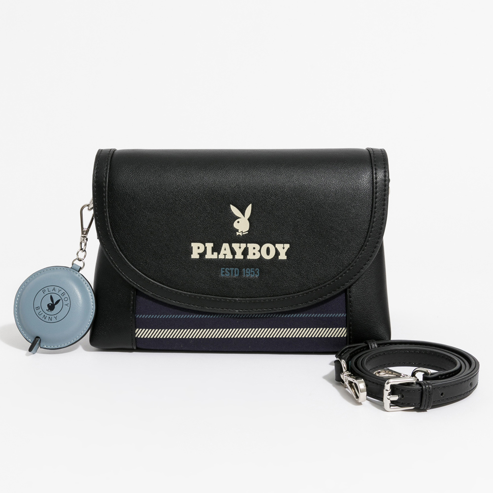 PLAYBOY - 斜背包 Urban Pulse系列 - 藍色/552-7605-56-7