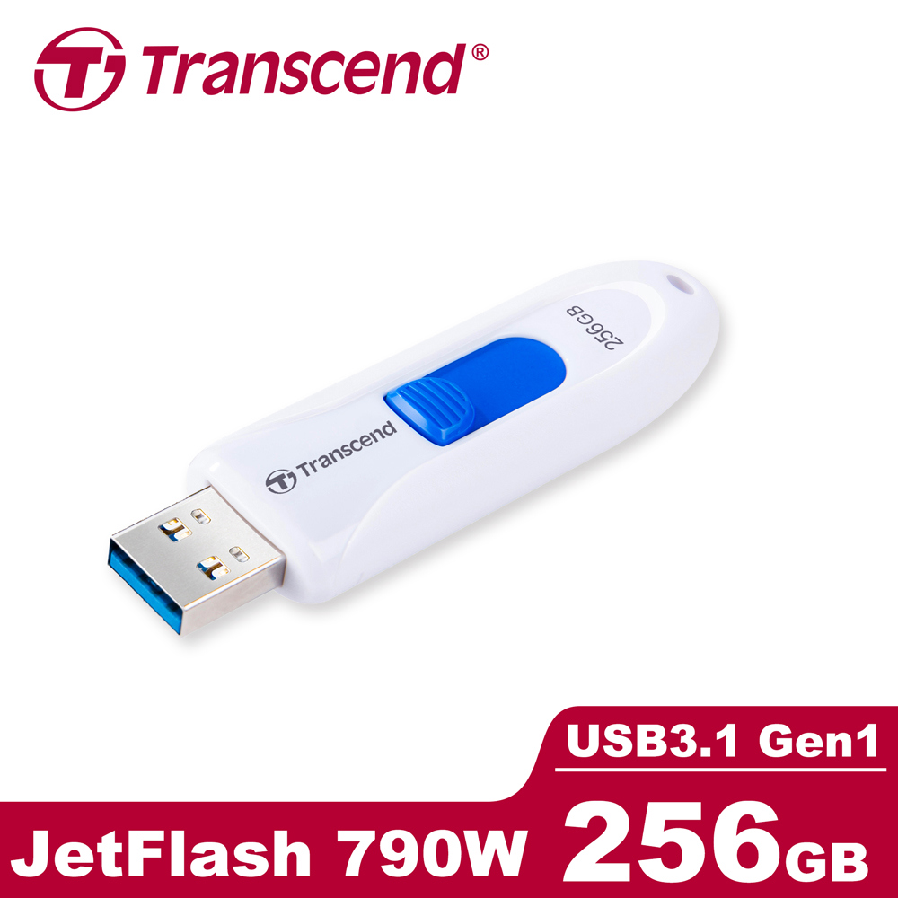 創見Transcend 隨身碟(JF790) 256G-白