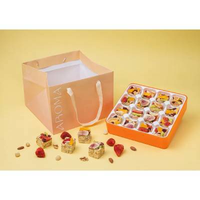 【蛋白工坊】水果乾雪Q餅禮盒（ 16入裝 ）