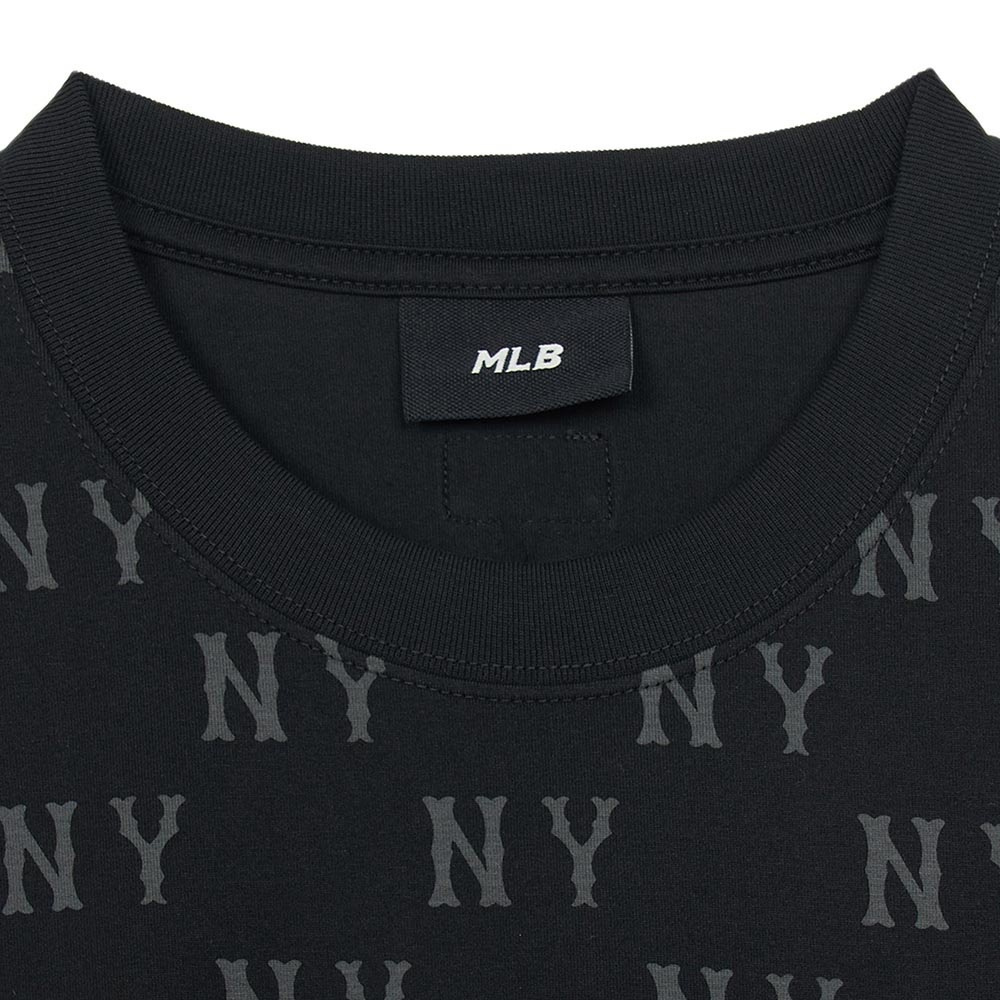 MLB 短袖T恤 Monogram系列 紐約洋基隊 (3ATSM0354-50BKS)