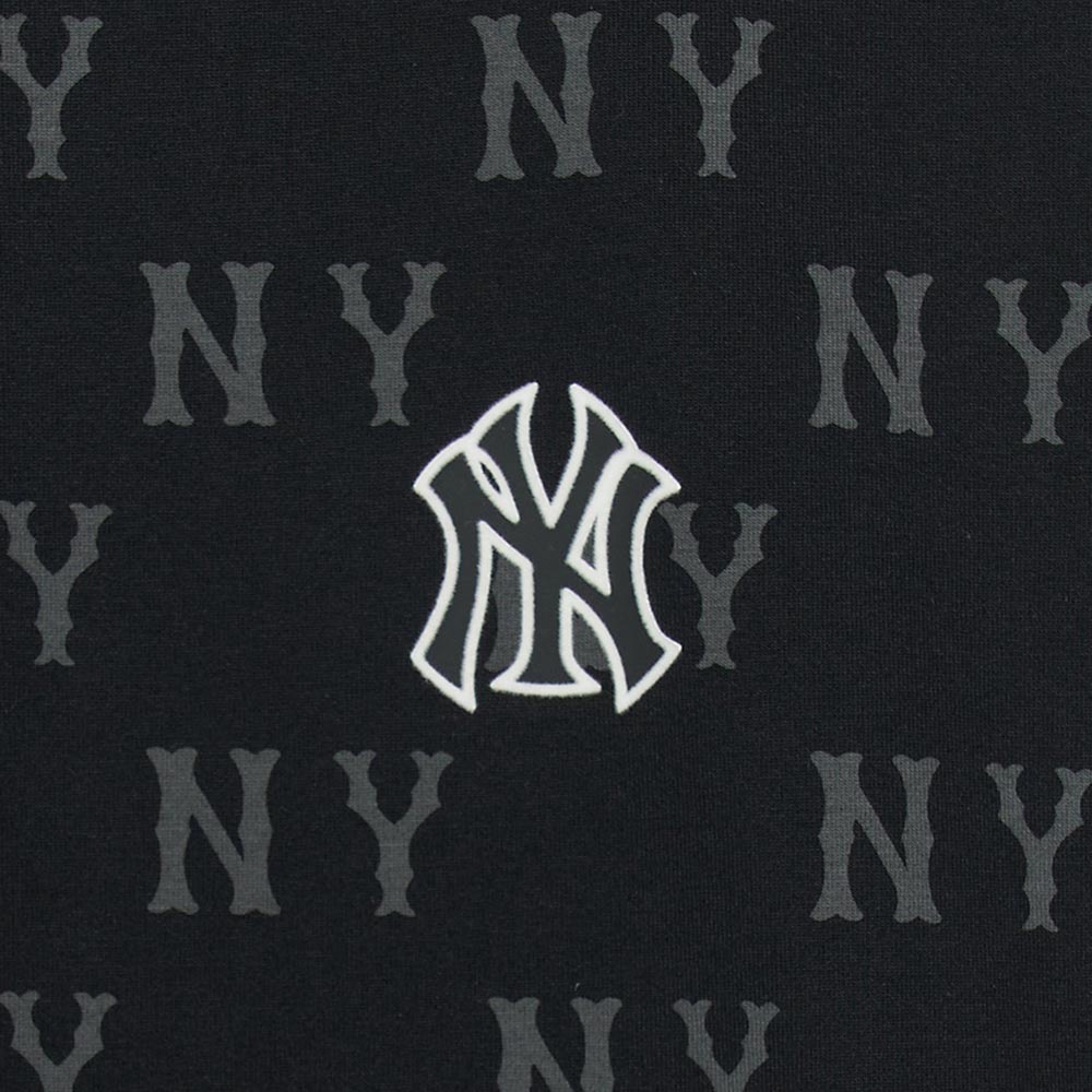MLB 短袖T恤 Monogram系列 紐約洋基隊 (3ATSM0354-50BKS)