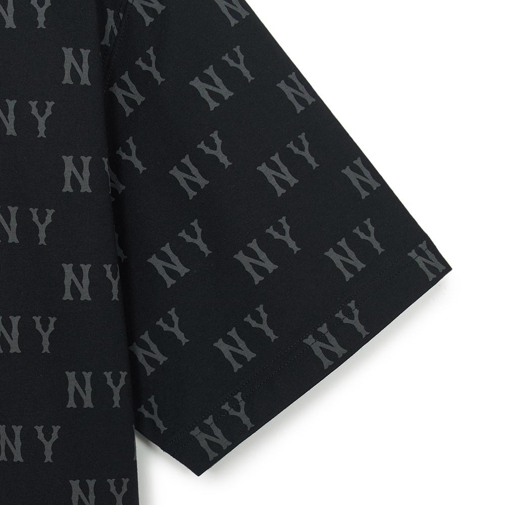 MLB 短袖T恤 Monogram系列 紐約洋基隊 (3ATSM0354-50BKS)