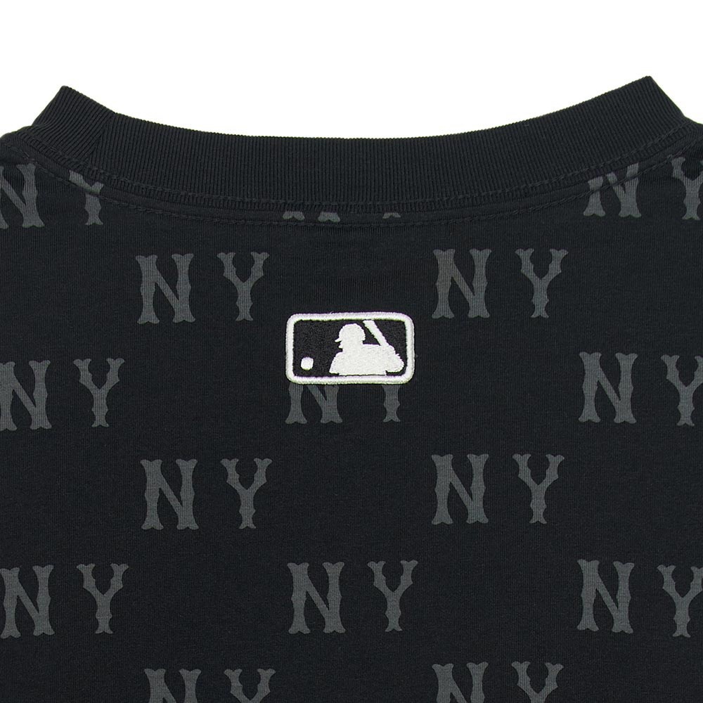 MLB 短袖T恤 Monogram系列 紐約洋基隊 (3ATSM0354-50BKS)