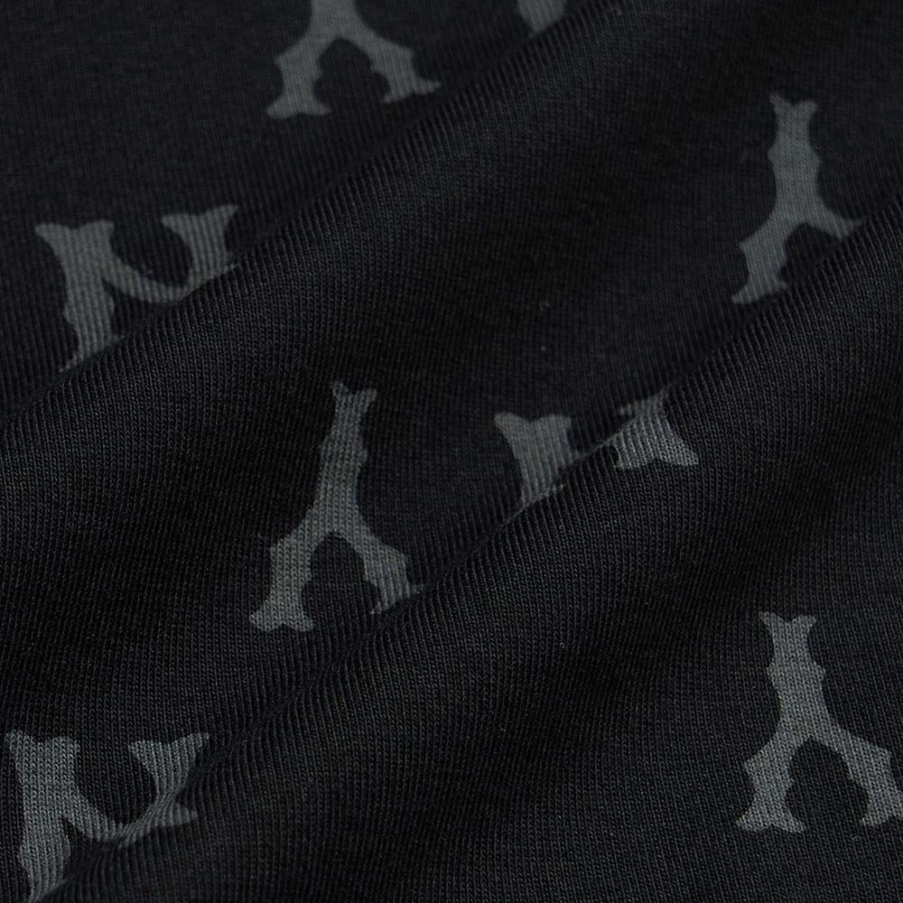 MLB 短袖T恤 Monogram系列 紐約洋基隊 (3ATSM0354-50BKS)