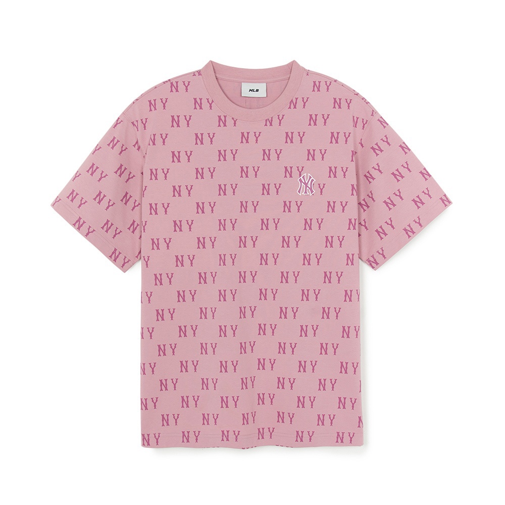 MLB 短袖T恤 Monogram系列 紐約洋基隊 (3ATSM0354-50PKL)