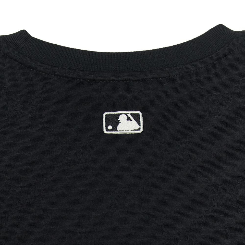 MLB 女版短袖T恤 Monogram系列 紐約洋基隊 (3FTSM0154-50BKS)