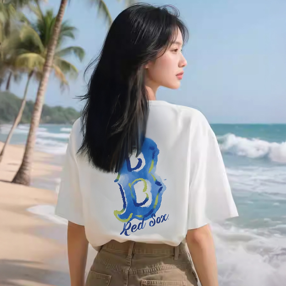 MLB 短袖T恤 波士頓紅襪隊 (3ATSB1654-43IVS)