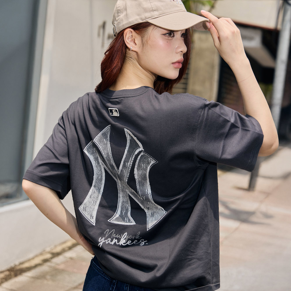 MLB 短袖T恤 Monogram系列 紐約洋基隊 (3ATSM0754-50CGS)