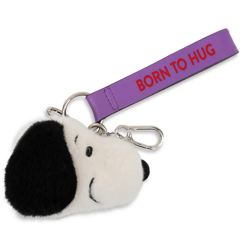 BON TON TOYS | Snoopy史努比環保毛絨背包吊飾-奶油 8cm