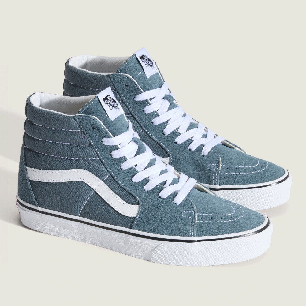 Color Theory SK8-Hi 灰藍色滑板鞋