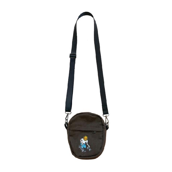 【TELEVISI STAR】側背小包 咖啡 - SUNNY THE FILMER - SLINGBAG DENIM