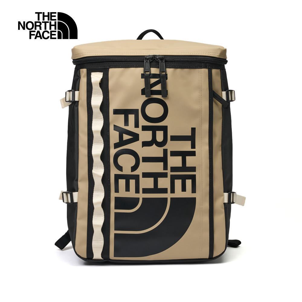 The North Face北面男女款棕色舒適背負大容量休閒後背包｜3KVRFZI