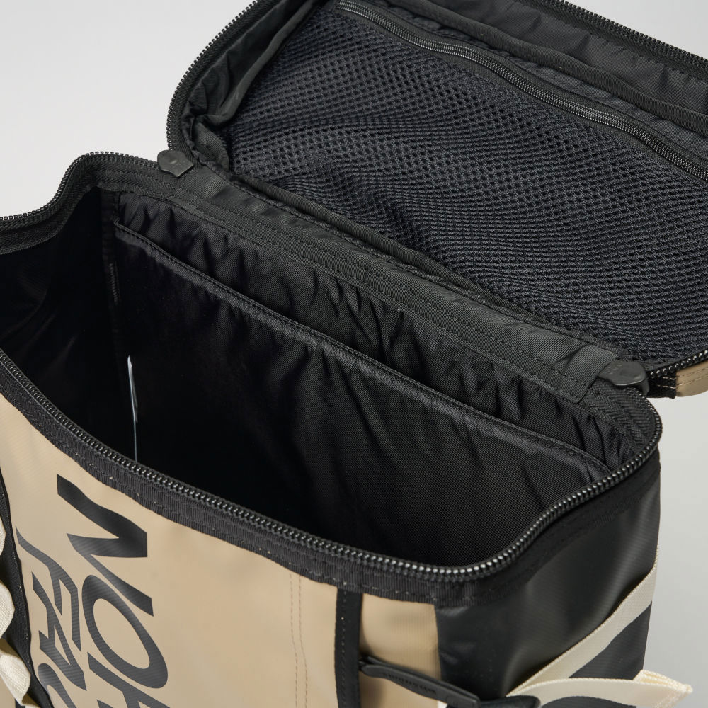 The North Face北面男女款棕色舒適背負大容量休閒後背包｜3KVRFZI