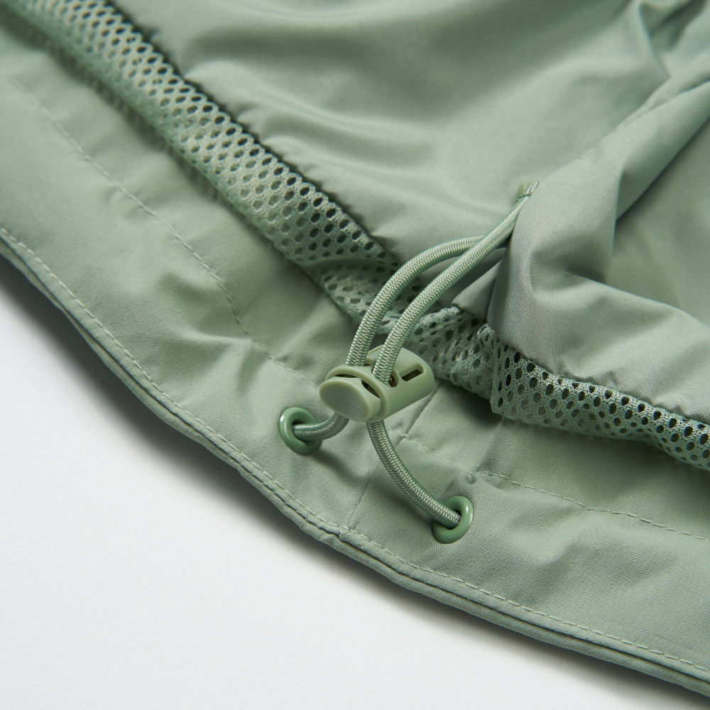 The North Face北面男款綠色DryVent防水透氣衝鋒衣｜8DX1D5N