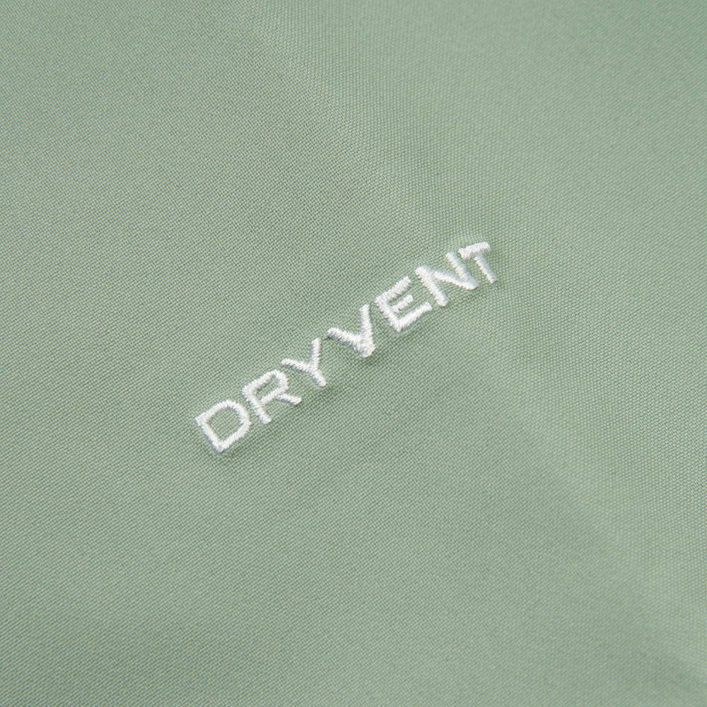 The North Face北面男款綠色DryVent防水透氣衝鋒衣｜8DX1D5N