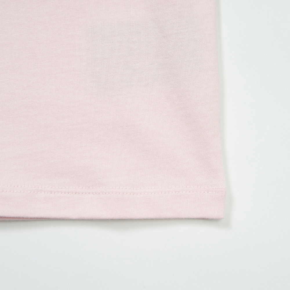 The North Face北面兒童粉色純棉長袖上衣｜8F5TBP6