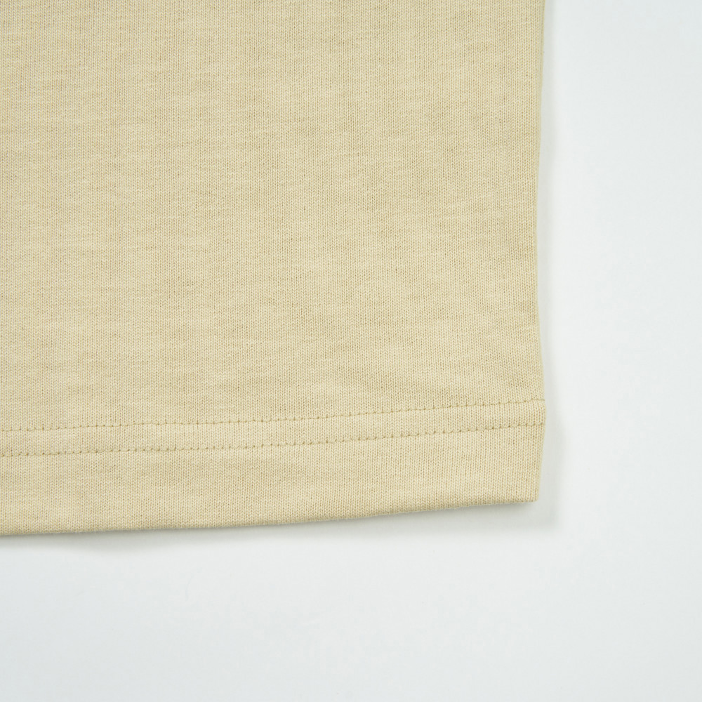 UE女款米色純棉短袖T恤｜8BUH3X4