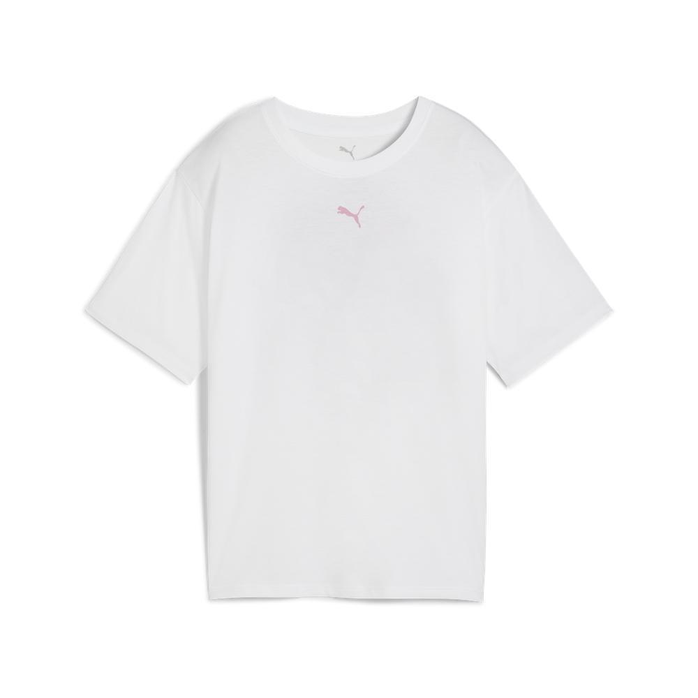 PUMA 訓練系列花卉跳豹短袖T恤 女性