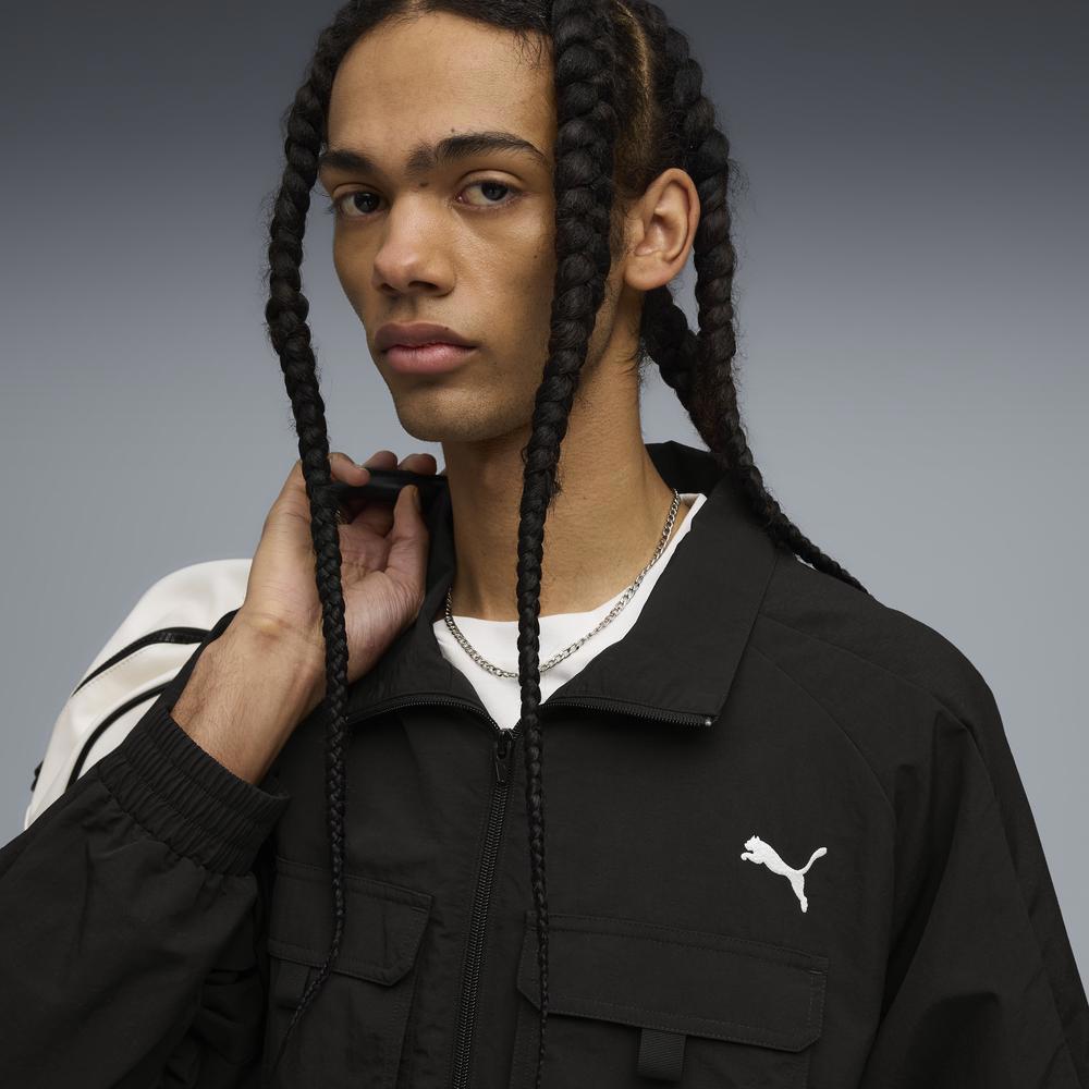 PUMA 流行系列T7工裝風衣外套 男性