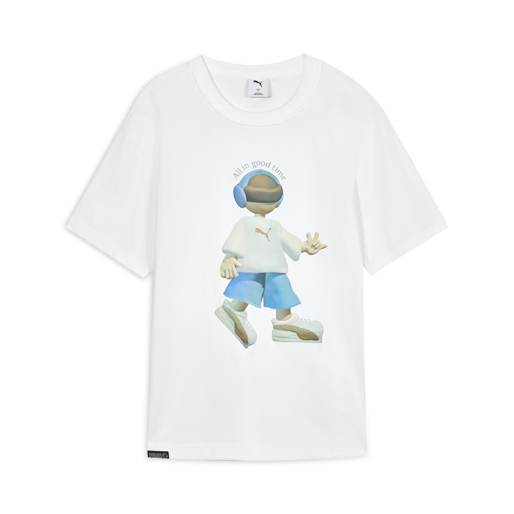 PUMA 流行系列Good Time C短袖T恤 男性