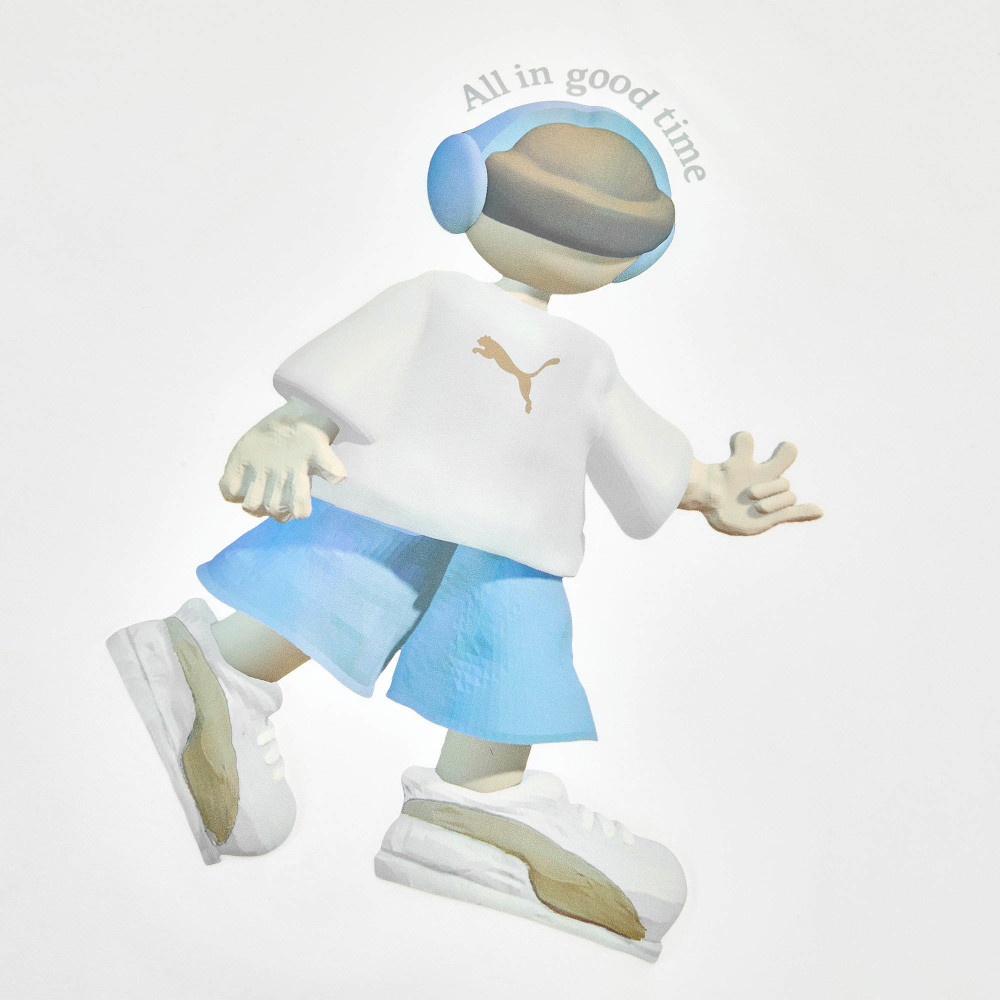 PUMA 流行系列Good Time C短袖T恤 男性