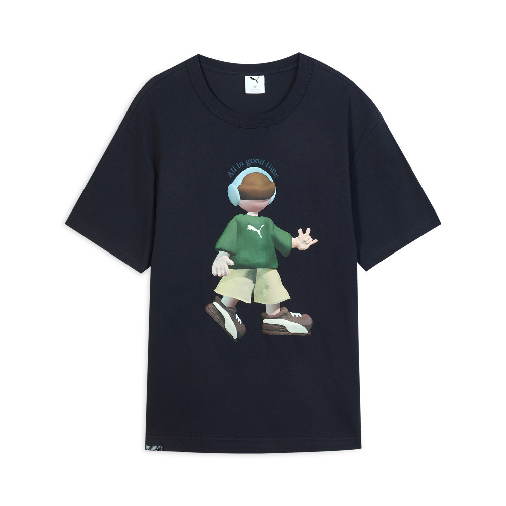 PUMA 流行系列Good Time C短袖T恤 男性