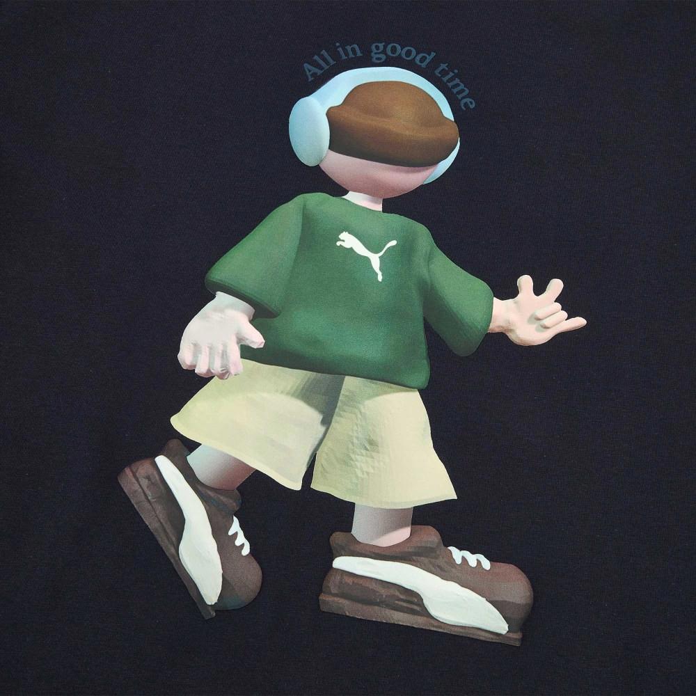 PUMA 流行系列Good Time C短袖T恤 男性