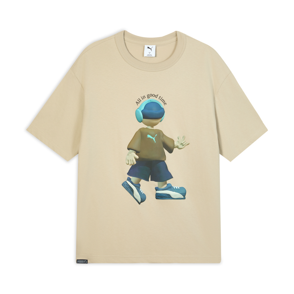 PUMA 流行系列Good Time C短袖T恤 男性