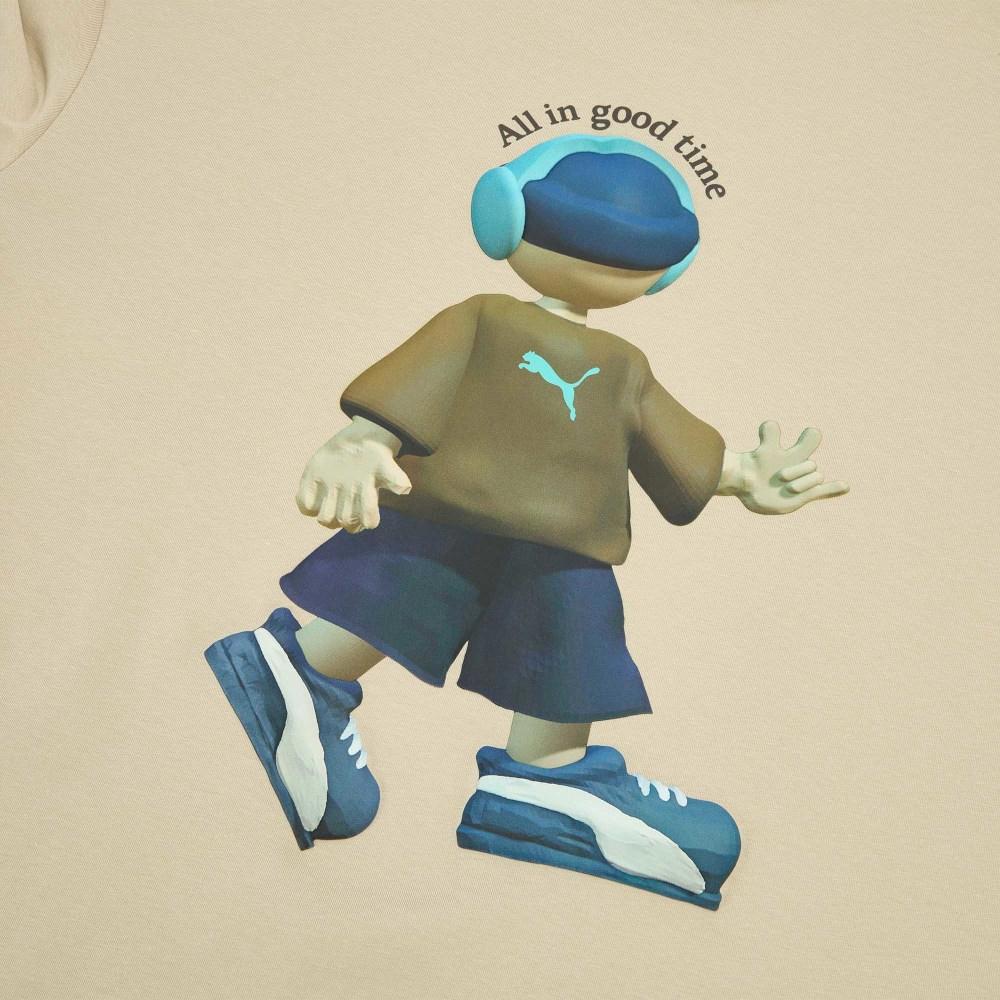 PUMA 流行系列Good Time C短袖T恤 男性