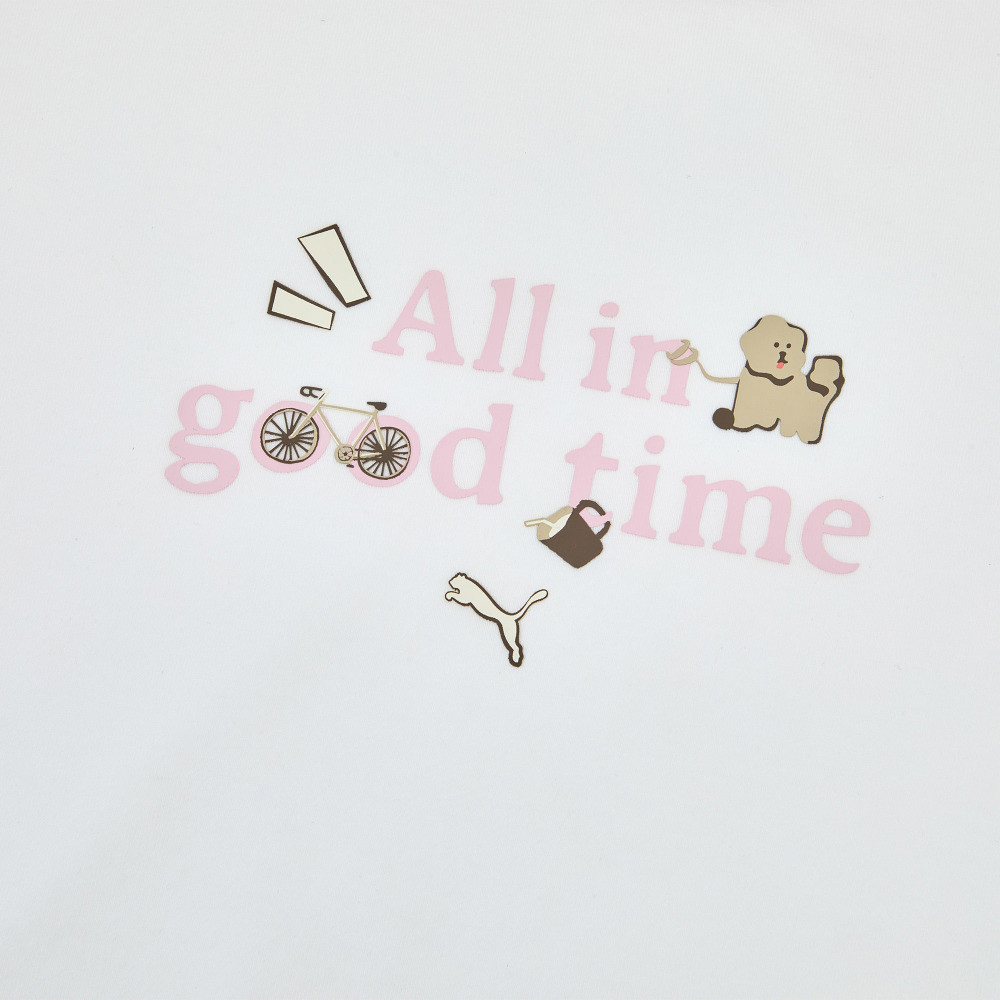 PUMA 流行系列Good Time短袖T恤 女性