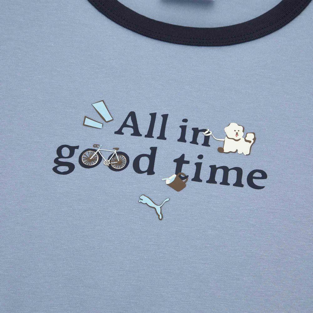 PUMA 流行系列Good Time短袖T恤 女性