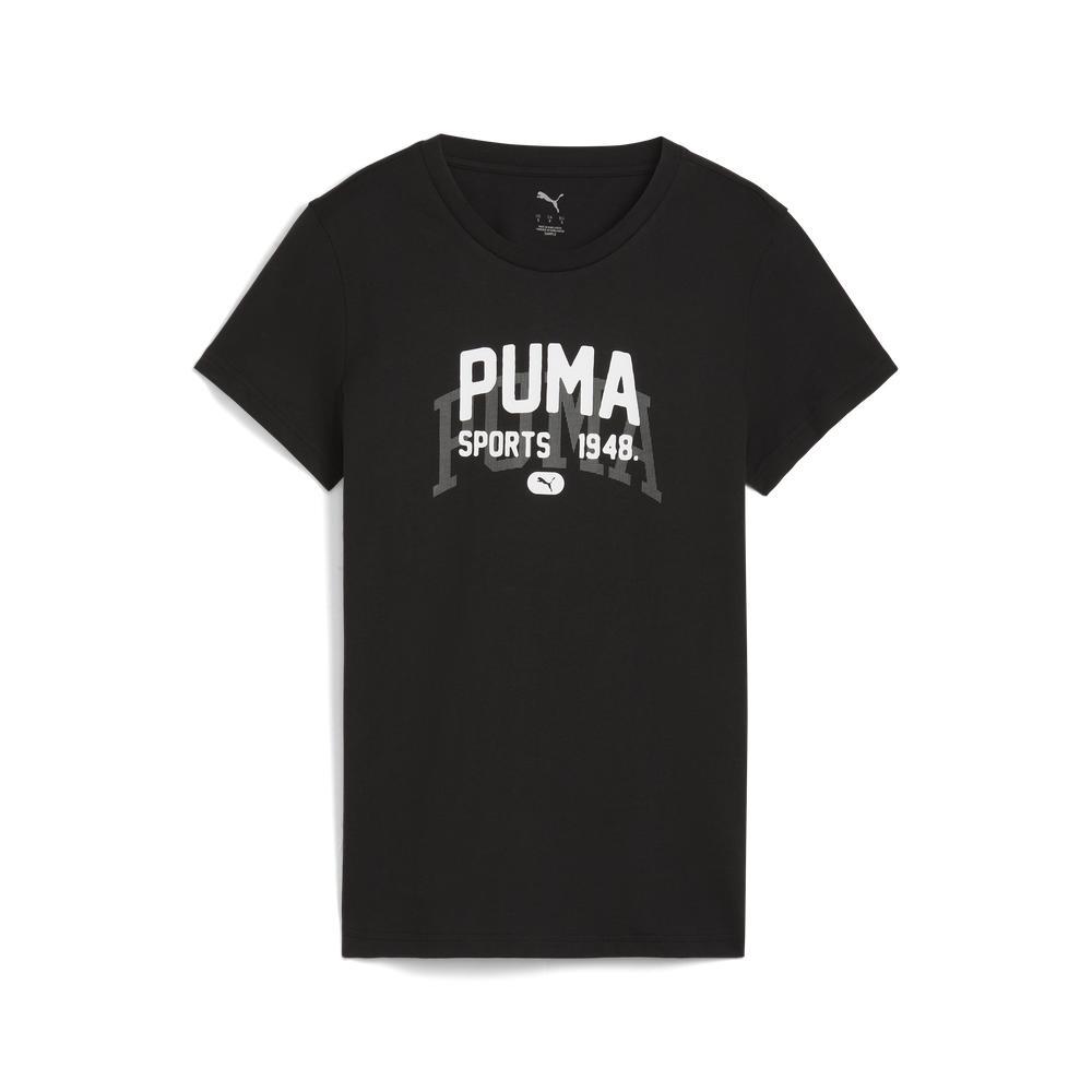 PUMA 基本系列Varsity短袖T恤 女性