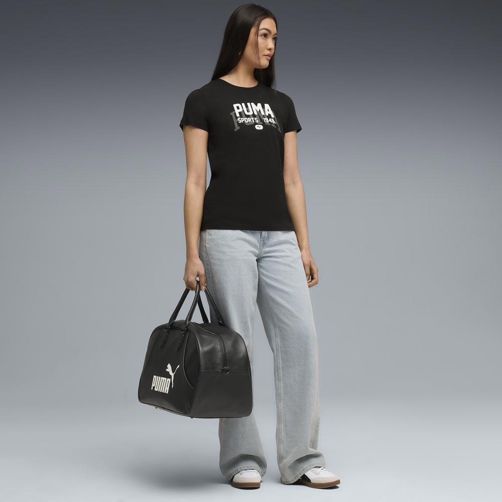 PUMA 基本系列Varsity短袖T恤 女性