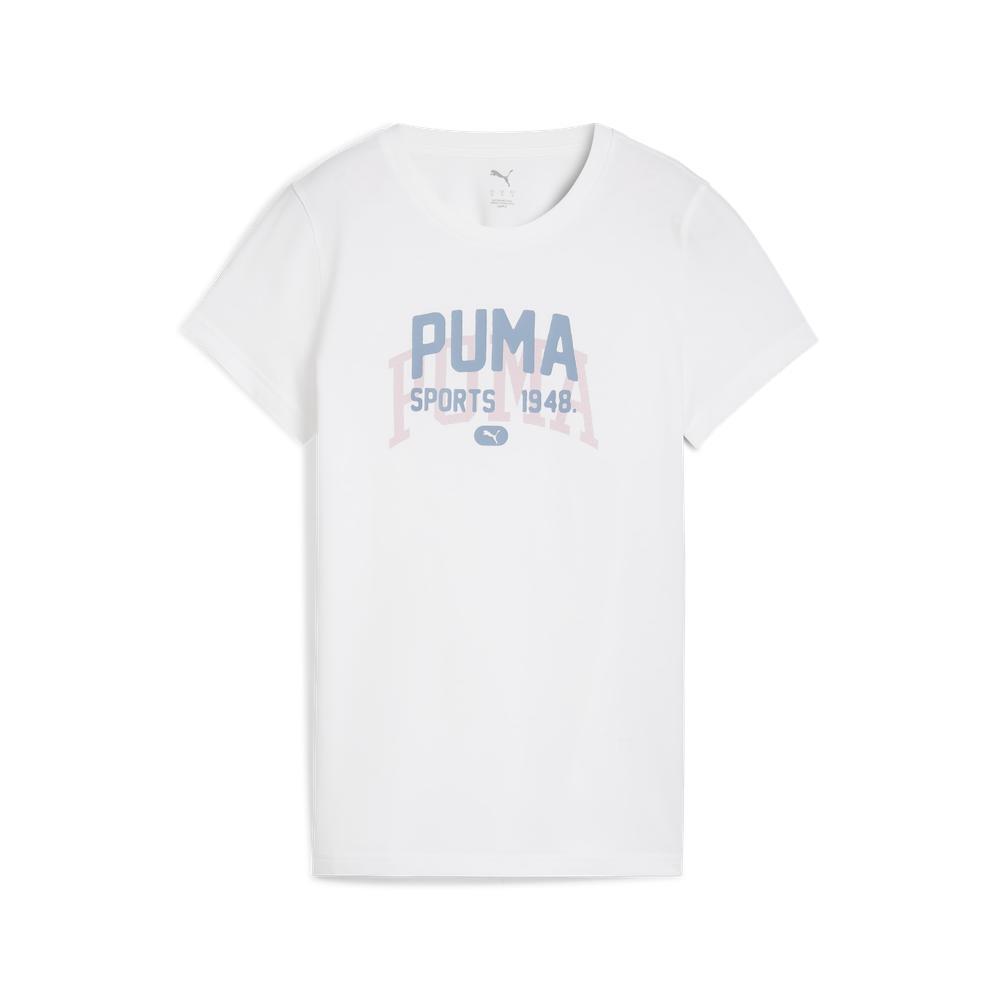 PUMA 基本系列Varsity短袖T恤 女性