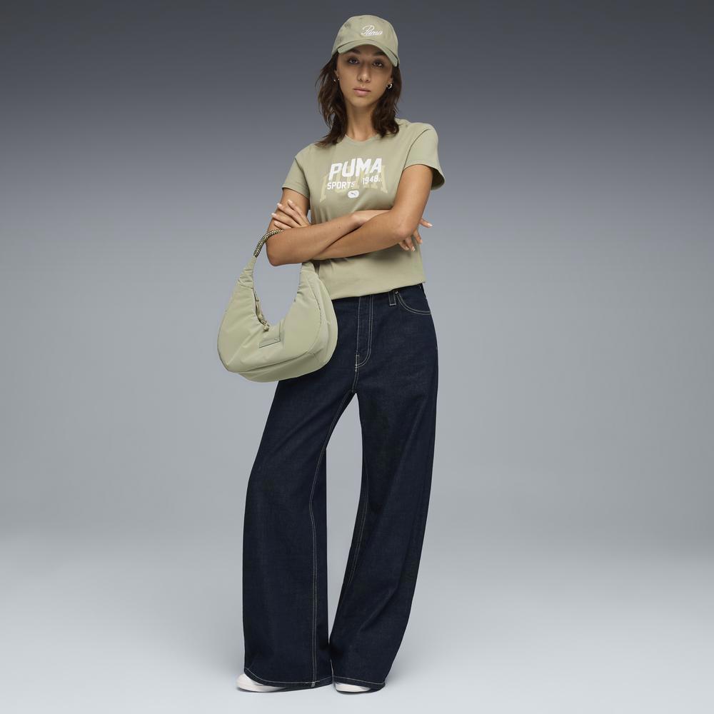 PUMA 基本系列Varsity短袖T恤 女性