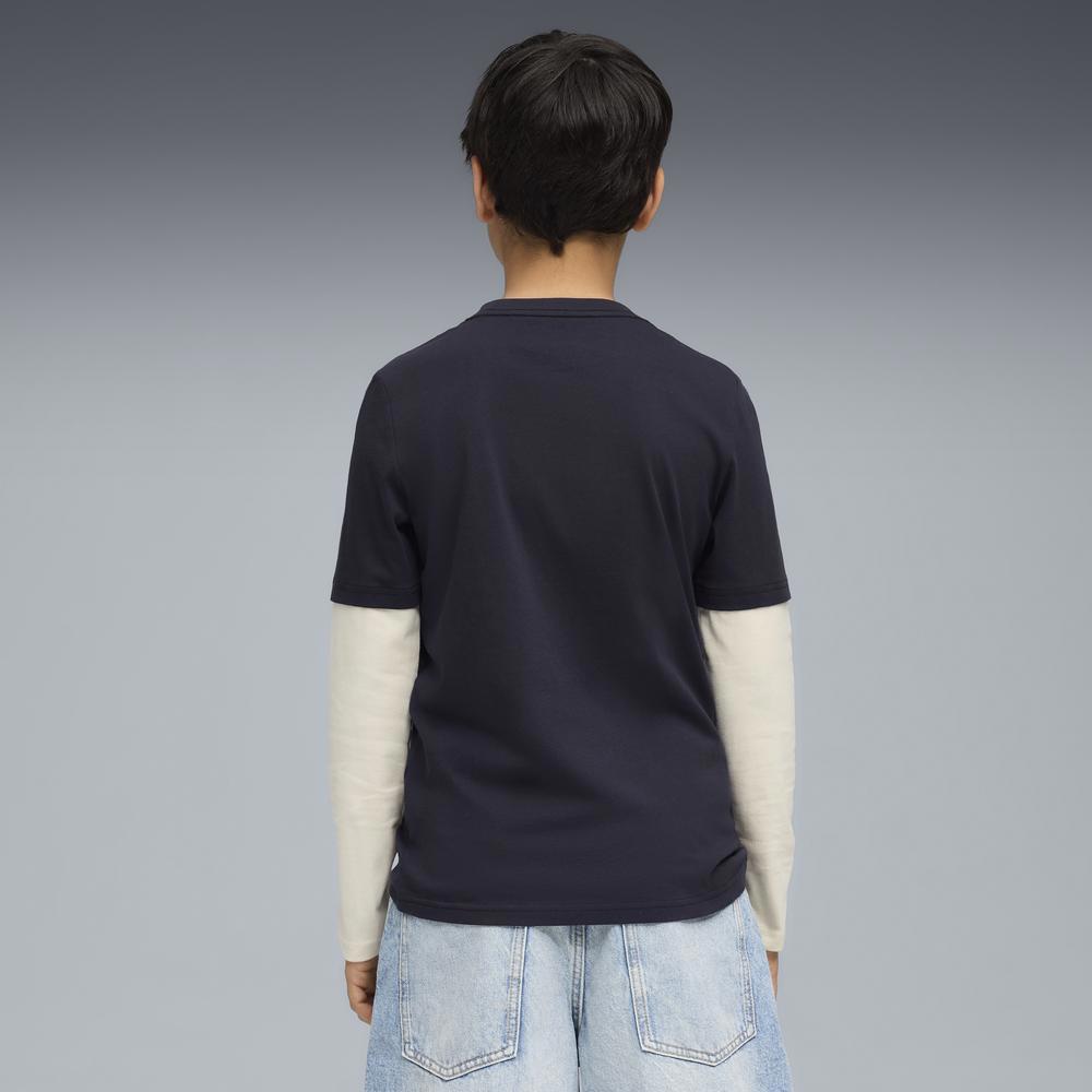 PUMA 基本系列Mid 90s撞色薄長T恤 男童