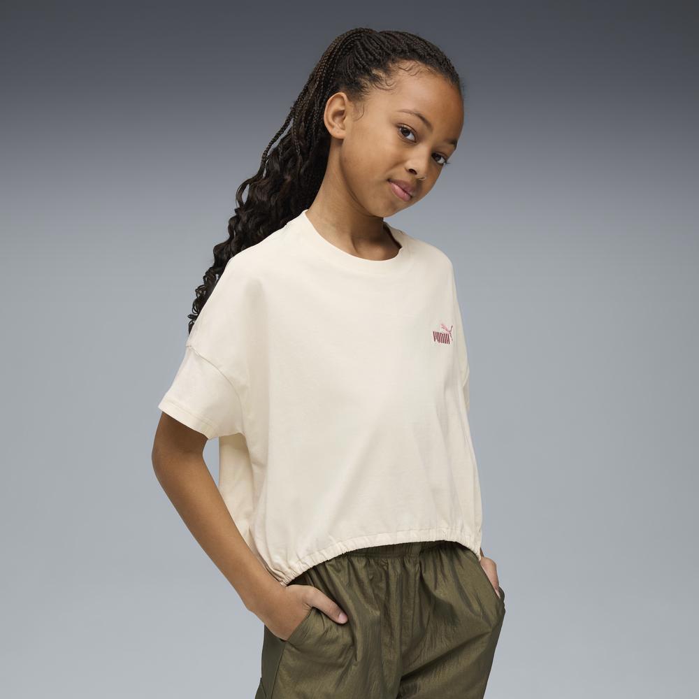 PUMA 基本系列Tweenerverse抽繩短袖T恤 女童