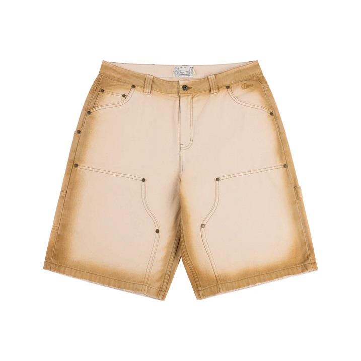 【DIME】滑板神褲 棕色 - CARPENTER DENIM SHORTS