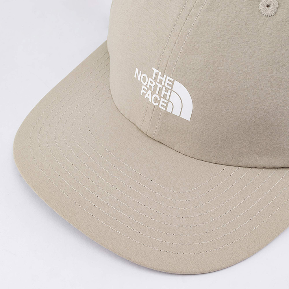 The North Face北面男女款棕色UPF防曬運動帽｜8GME1I4