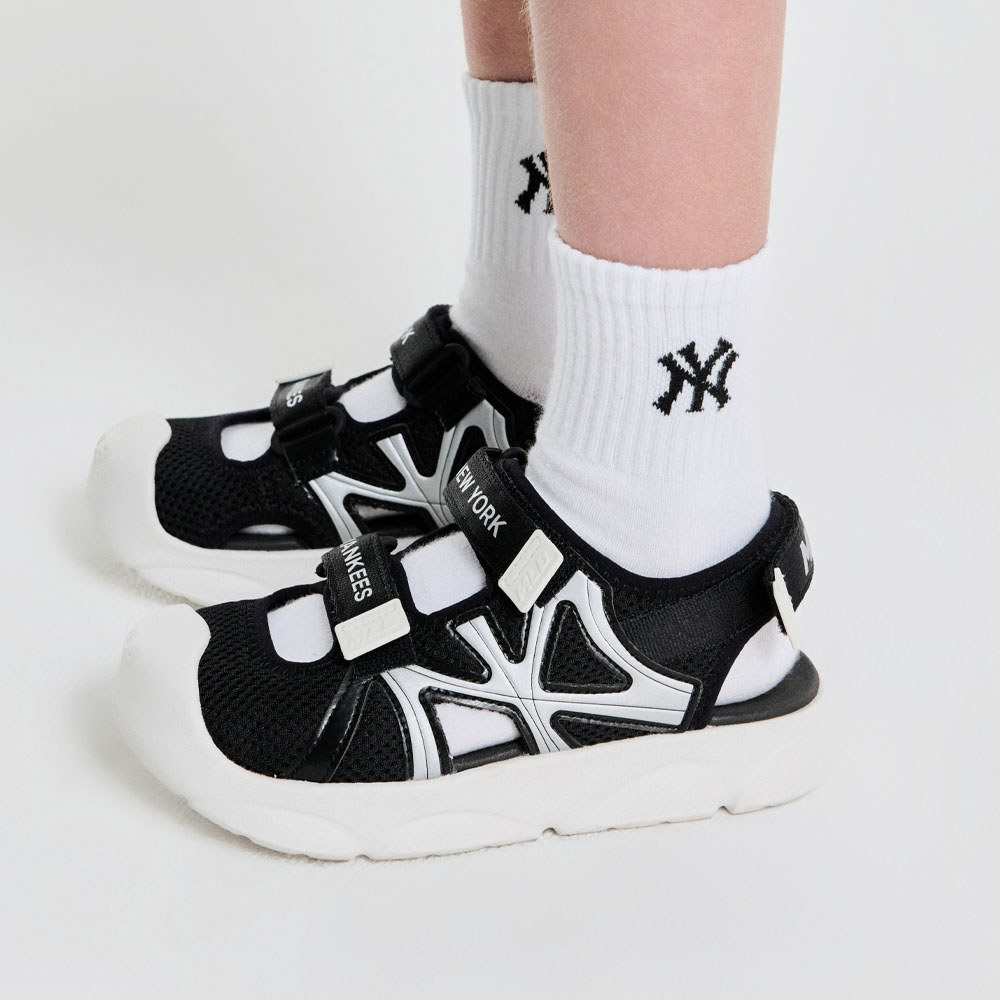 MLB KIDS 涼鞋 童鞋 Ace Runner系列 紐約洋基隊 (7ASDCB253-50BKS)
