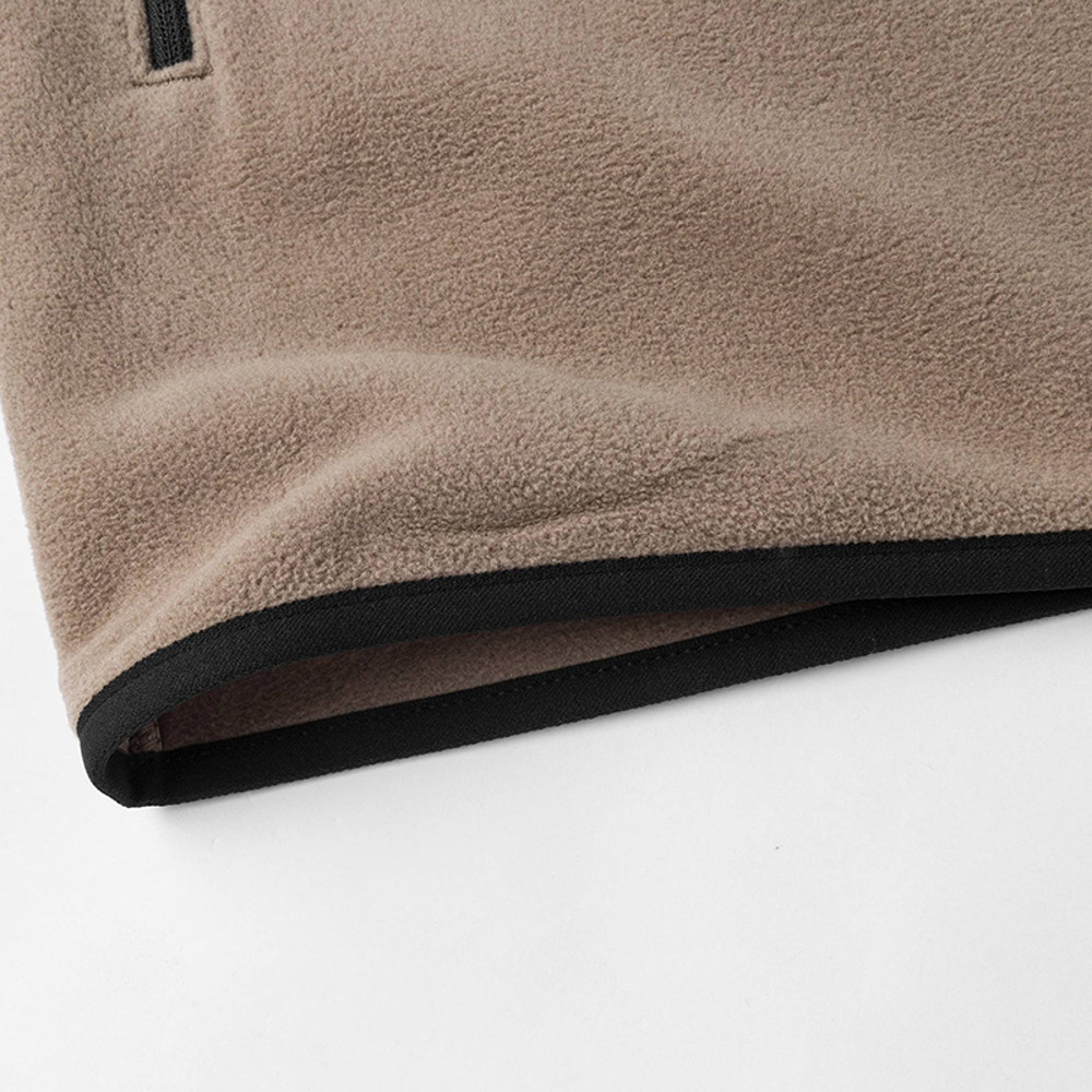 The North Face北面男款黑棕拼接舒適保暖抓絨外套｜8FJ3DHL