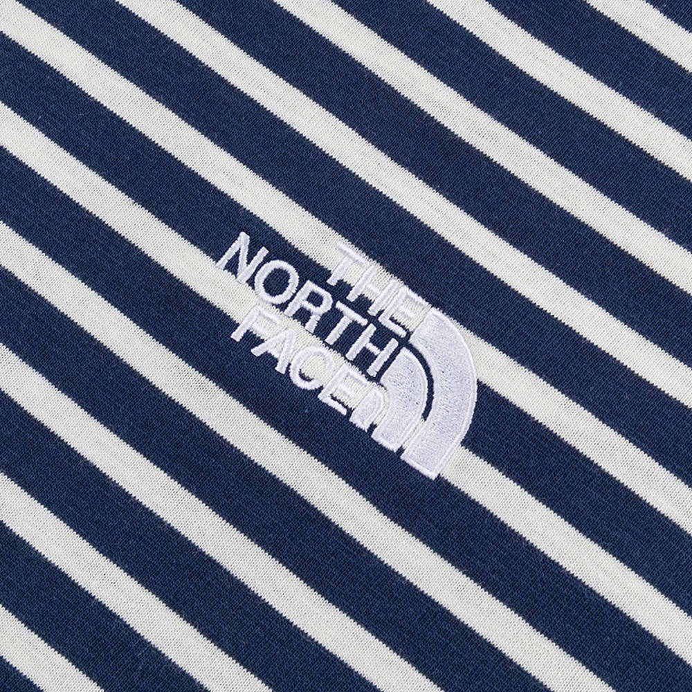 The North Face北面女款米白色舒適柔軟長袖上衣｜8F0UQLI